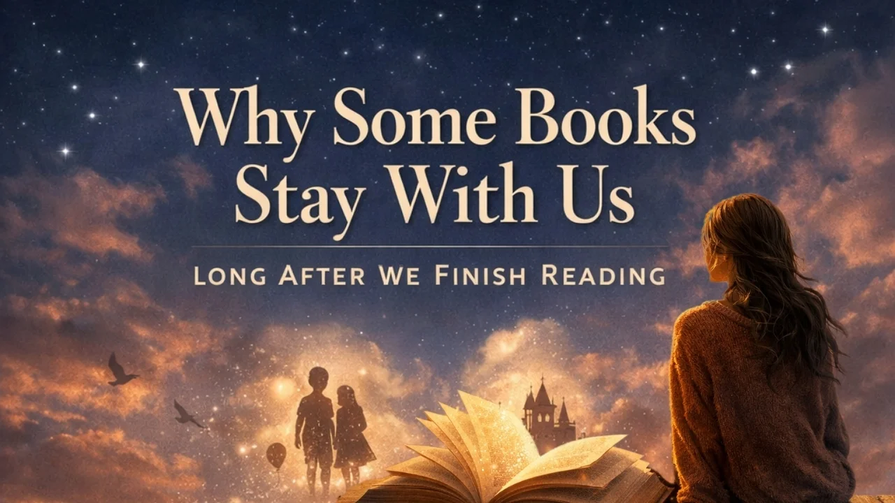 why some books stay with us long after we finish reading
